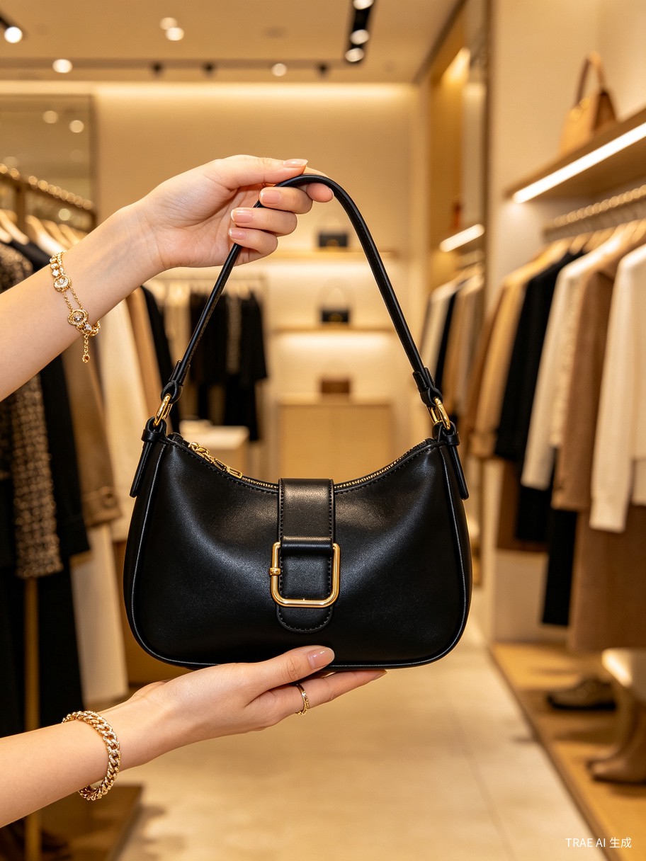 Black Crossbody Bag - City Chic